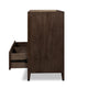 Carlos Wide Dresser with 7 Drawers | Pecan Brown Solid Mango Wood