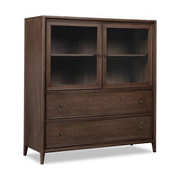 Pecan Pie Brown, Antique Brass, Clear