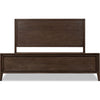 Carlisle California King Panel Bed | Pecan Solid Mango-Rubberwood
