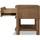 Joa Nightst& for Bedroom | 1 Lower Shelf & Drawer | Brown Rubberwood
