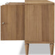 Hoa 72" Sideboard Buffet Cabinet | 4 Doors | Farmhouse Natural Brown
