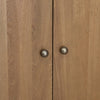 Hoa 72" Sideboard Buffet Cabinet | 4 Doors | Farmhouse Natural Brown