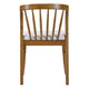 Mitch Windsor-Style Dining Chairs | Set of 2 | Rubberwood | Beige Seat