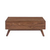 Dolly Mid-Century Lift Top Coffee Table | Hidden Storage | Walnut MDF 39"
