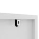 Gilly Wide Dresser | 9 Drawers | Wavy Front Panels | White Wood