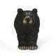 Bruno Bear Outdoor Bench | Matte Black Concrete | Single Seat | 32"