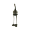 Suol Outdoor Decorative Crane Sculpture | 39" | Shiny Copper Finish Statue