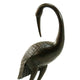 Suol Outdoor Decorative Crane Sculpture | 39" | Shiny Copper Finish Statue