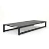 Voni Outdoor Chaise Louge | 5-Position Adjustable | Gray Aluminum 77"