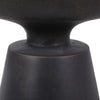 Syam Outdoor Side End Table | Round Top | Pedestal | Copper Concrete 21"