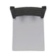 Outdoor Armless Dining Chair Set of 2 | Water Resistant Cushions | Gray