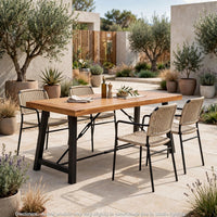 Teak Brown, Black