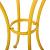 Rune 3pc Outdoor Bistro Set with Round Table and Armchairs | Yellow
