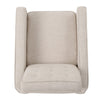 Tery Manual Recliner Sofa Chair | Tufted Back | Track Arms | Wheat Polyester