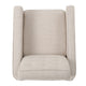 Tery Manual Recliner Sofa Chair | Tufted Back | Track Arms | Wheat Polyester