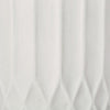 Gana Cylindrical Planter | Ribbed Pattern | Antique White Concrete 17"