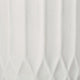 Gana Cylindrical Planter | Ribbed Pattern | Antique White Concrete 17"