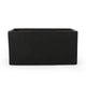 Rectangular Planter | Handcrafted | Stone Finish Black Concrete 35"