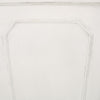 Rahu Tall Tapered Planter | Framed Panel | Antique White Concrete 31"