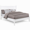Full Bedroom Set, White, 2 Piece Set with Nightstand