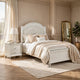 Full Bedroom Set | Pearl White | 2 Piece Set with Nightst&