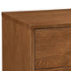 Full Bedroom Set, Walnut Brown and Nickel, 2 Piece Set with Nightstand