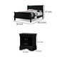 Full Bedroom Set | Black & Nickel | 2 Piece Set with Nightst&