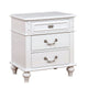 Full Bedroom Set | Black | Gold | & White | 3 Piece Set with Dresser & Nightst&