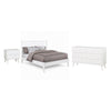 Full Bedroom Set | White | 3 Piece Set with Dresser & Nightst&