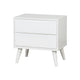 Full Bedroom Set | White | 3 Piece Set with Dresser & Nightst&