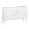 Full Bedroom Set | White | 3 Piece Set with Dresser & Nightst&