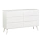 Full Bedroom Set | White | 3 Piece Set with Dresser & Nightst&