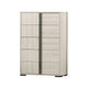 Queen Bedroom Set | White Wash & Chrome | 4 Piece Set with Chest | Dresser | & Nightst&