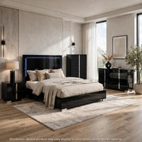 Piano Black, Chrome Silver