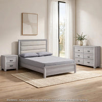 Driftwood Gray, Cream, Black