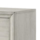 Queen Bedroom Set | White Mist | Chrome Wood | 3 Piece Set with 2 Nightst&s