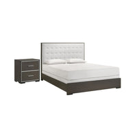 Dark Brown, Cream White, Silver