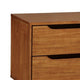 3pc King Bedroom Set, Brown, Oak Wood, 2 Nightstands