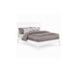2pc King Bedroom Set, White Wood, Nightstand