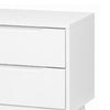 2pc King Bedroom Set, White Wood, Nightstand