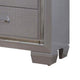 3pc King Bedroom Set, Gray Wood, 2 Nightstands
