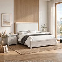 Weathered Gray, White, Silver