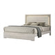 2pc King Bedroom Set | White Wash | Stone Gray | Nightst&