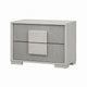 2pc King Bedroom Set | White Wash | Stone Gray | Nightst&