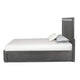 3pc King Bedroom Set | Ash Gray | Chrome Wood | 2 Nightst&s
