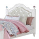 2pc Full Bedroom Set, White Wood, Nightstand