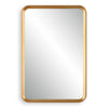 Decorative Wall Mirror | Champagne Gold Leaf | 20x30 Rectangular Frame