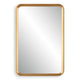 Decorative Wall Mirror | Champagne Gold Leaf | 20x30 Rectangular Frame