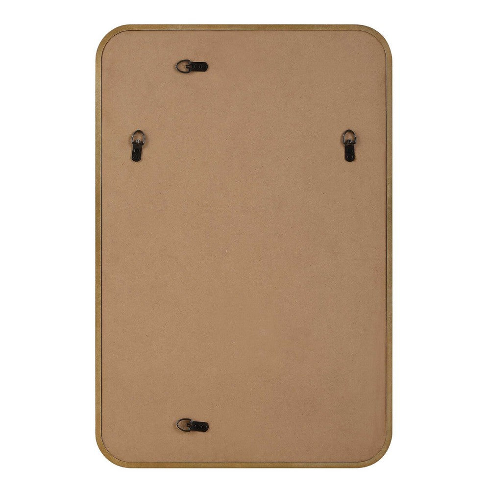 Decorative Wall Mirror | Champagne Gold Leaf | 20x30 Rectangular Frame