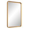 Decorative Wall Mirror | Champagne Gold Leaf | 20x30 Rectangular Frame